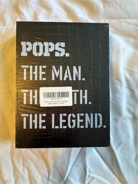 POPS. The Man. The Myth. The Legend. Black Gift Box
